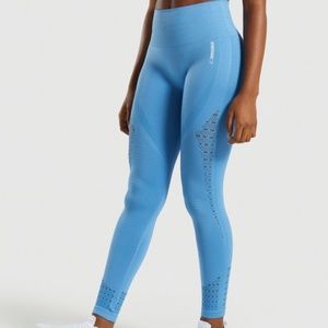 Gymshark Energy Seamless Leggings - Blue